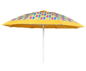 Hochwertiges Polyestermaterial tragbare Luxus-Sonnenstrahler Regenschirme Outdoor