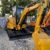 Excavatrice Caterpillar 303.5e d'occasion en bon état et à bon prix, excavatrice sur chenilles cat 303.5e en vente