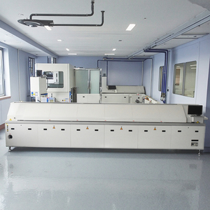 Four de refusion sans plomb KTR-1000 à 8-12 zones, système de convoyeur à air chaud, ligne de production de soudage de circuits imprimés, contrôle qualité SMT - Product Image 1