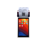 Android POS 5-Zoll-Touchscreen-Handheld-POS Eingebauter Thermo drucker Barcode-Scanner 4G WiFi All-in-One-Point-of-Sales-System
