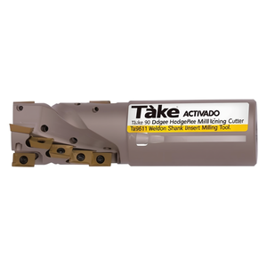 Fresa de fresado de 90 grados Ttake Ta9011 con vástago Weldon para insertos - Product Image 2
