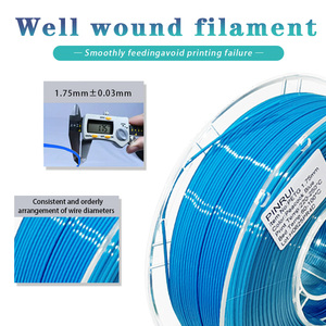 Filamento para <span class=keywords><strong>Impresora</strong></span> <span class=keywords><strong>3D</strong></span> <span class=keywords><strong>de</strong></span> Alta Intensidad PINRUI, 1.75mm/3mm, PETG+<span class=keywords><strong>Carbono</strong></span>, 0.8kg, 200-220C, 275m/rollo, <span class=keywords><strong>Precio</strong></span> <span class=keywords><strong>de</strong></span> Fábrica - Product Image 6
