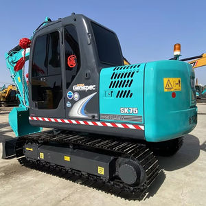 Miniexcavadora usada japonesa Kobelco SK75, miniexcavadora a la venta - Product Image 1