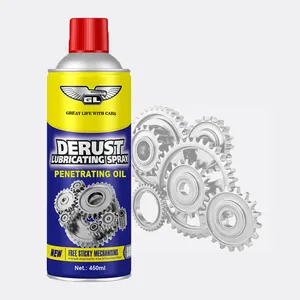 Wholesale Good Selling Chain Lubricant Bicycles Spray Lubricant Oil Anti Rust