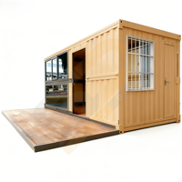 Maison conteneur moderne tout-en-un certifiée CE, installation rapide préfabriquée avec panneau sandwich étanche pour une construction rapide à la maison