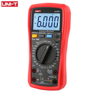 UNI-T numérique automobile multimètre voiture UT105 + UT107 + AC DC testeur de courant voltmètre condensateur fréquencemètre température - Product Image 2