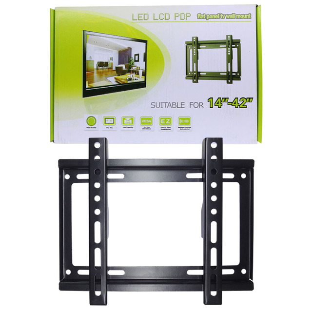 Easy Installation Fixed TV Wall Bracket Flat Panel LCD LED Plasma Television TV Mount