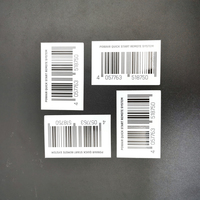 Autocollants de code UPC personnalisés, autocollants de code-barres imperméables