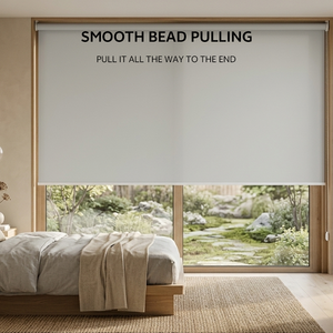 Light Filtering Cordless <strong>Roller</strong> <strong>Blinds</strong> 85gsm Linen Look Fabric Decorative <strong>Roller</strong> Shades <strong>Material</strong> for Indoor Window Home Office - Product Image 2