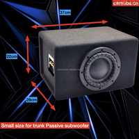 Caja de Subwoofer Pasiva para Camioneta, SUV, Automóvil, de 6.5 Pulgadas, 300W RMS, Pico de 600W, Subwoofers Portátiles de 6 Pulgadas para Automóvil
