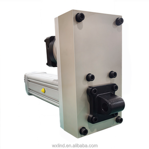 Rodamiento de Cilindro Rotatorio de Aluminio Bibo LIND LDE63 con Conexión de Torneado de Alta Precisión, Tornillo de Bola de 100mm de Carrera, Bajo Ruido y Servo Lineal - Product Image 3