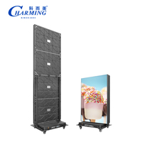 Pantalla LED Plegable y Móvil P2.5mm 640x1920 con Control Móvil para Publicidad y Promoción en Tiendas Interiores