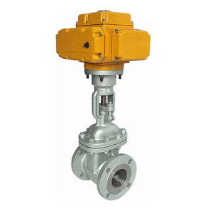 วาล์วประตูแบบมอเตอร์ COVNA 90-Day Window Flange พร้อมหน้าแปลน WCB ANSI 150LB RF แบบปรับได้ 4-20mA - Product Image 2