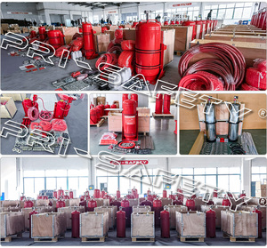 Système d'extinction automatique d'incendie pour véhicules <span class=keywords><strong>DCP</strong></span> AFFF, système d'extinction d'incendie pour compartiment moteur de véhicules, pour camions électriques, bus, machines minières - Product Image 2