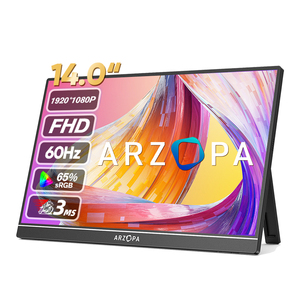 Arzopa A1S <strong>14.0</strong> Inch 1920*1080 1080P Portable Extension Dual Screen Laptop Monitor Screen <strong>Display</strong> for Laptop Portable Monitor - Product Image 1