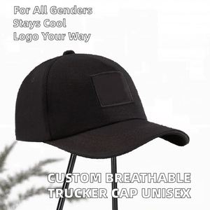 Casquette de baseball en denim à 5 panneaux, respirante, de haute qualité, avec logo personnalisé imprimé, rayée, tendance hip-hop, unisexe - Product Image 2