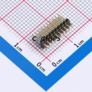 X1321WV-2x10J-C40D18 Pin Header Through hole Component (THT),P=1.27mm Connector 2x10P 1.27mm 1.27mm Pin Header - Product Image 1
