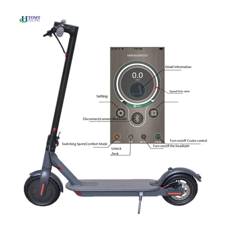 2020 8,5 дюймов m365 двухколесный мини электрический скутер