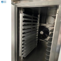 Congélateur rapide commercial mini 5 plateaux 300L en acier inoxydable 201, automatique, sans givre, à température unique