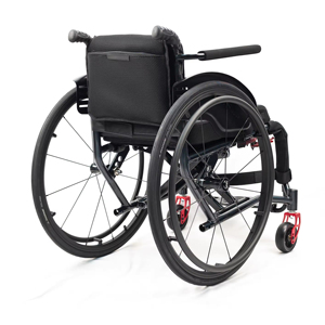 Fauteuil roulant manuel pliable léger et large avec anneau de poignée de 22 pouces, personnalisable en largeur de siège, fauteuil de sport BZ-C005 - Product Image 6
