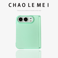 Compatible avec l'étui pliable pour téléphone IPhone Duo Large, nouvelle coque intégrée résistante aux chocs et respectueuse de la peau.