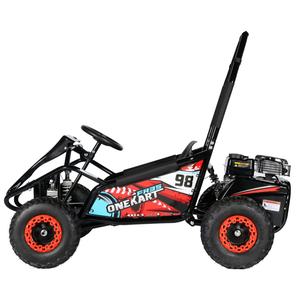 Kart a Pedales Funrun de 98cc, Motor de Gasolina de 4 Tiempos, Transmisión por Cadena, para Jóvenes Principiantes - Product Image 6