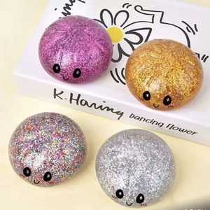 Dumpling Toy <b>Squishy</b> TPR Eco-Friendly Soft Kawaii Fidget Sensory Stress Relief Customizable Unisex 14+ Years - Product Image 2
