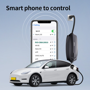 RUIVANDA meilleur <span class=keywords><strong>prix</strong></span> nouveau chargeur EV <span class=keywords><strong>portable</strong></span> 3.5KW réglable 16A 32A Type1 AC chargeur de voiture électrique pour <span class=keywords><strong>Tesla</strong></span> - Product Image 2