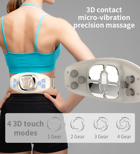 Compresse chaude de taille sans fil, chauffage menstruel vibrant, mini ceinture de massage, coussin chauffant menstruel pour les crampes menstruelles - Product Image 4
