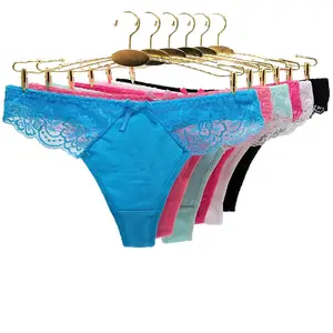 Hot Selling Sexy Crotchless Micro Sixy Vrouwen Thongs G Strings Transparante Dames Slipje Sexy Ondergoed