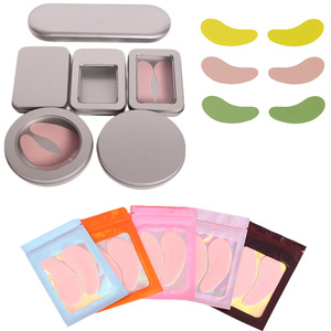 Ensemble de patchs en silicone réutilisables pour les soins de la peau protection UV plus de 100 fois les coussinets <span class=keywords><strong>anti</strong></span>-âge pour les yeux de marque privée - Product Image 3