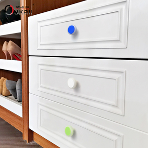 Luxury Cabinet Handles <strong>Gold</strong> Puxador Clamping Lever Wardrobe <strong>Door</strong> Handle Children Furniture Closet Cabinet Drawer <strong>Knobs</strong> - Product Image 3