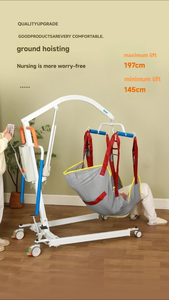 Máquina Elétrica de Elevação Portátil e Dobrável Multifuncional para Pacientes Paralisados, Andador Rollator Marca WCHT com Garantia de 5 Anos - Product Image 4