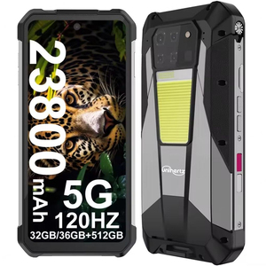 Unihertz Tank 3 Pro โปรเจคเตอร์ 100 ลูเมนส์ 8+256GB กล้อง 108MP มองเห็นในที่มืด แบตเตอรี่ 23800mAh มาตรฐานกันน้ำ IP68 สมาร์ทโฟนที่ทนทานสำหรับกิจกรรมกลางแจ้ง รองรับ CDMA/GSM - Product Image 1