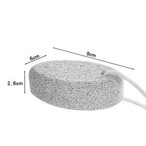 Oval Pumice Stone Volcanic Rock Foot Scrubber Removes Dead Skin Calluses Exfoliates Hands Feet - Product Image 2