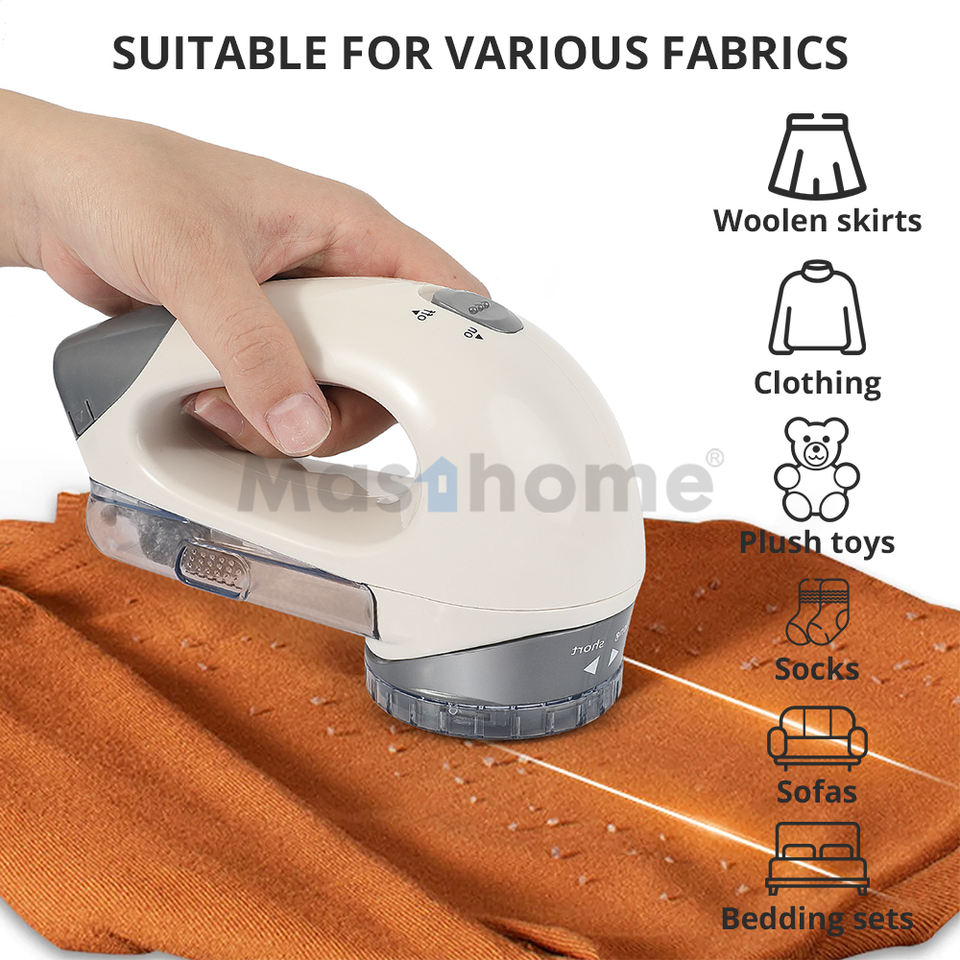 Adjustable Electric Lint Remover with Stainless Steel Blade - Image 5