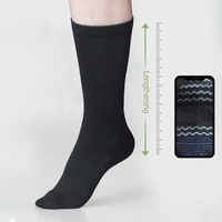 Haute qualité professionnel adulte noir étiquette personnalisée coton Nylon anti-dérapant poignée Ballet danse genou chaussettes lâche pile de chaussettes