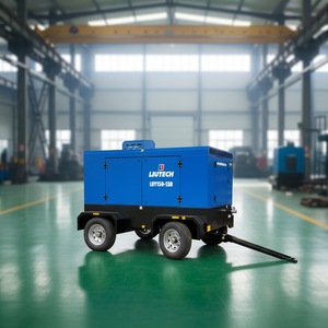 Compresseur <span class=keywords><strong>d</strong></span>'air mobile à vis KY 150-13B avec système <span class=keywords><strong>d</strong></span>'air propre à double filtre, pression de sortie 13 bars, pour utilisation en forage de puits et de sondages - Product Image 1