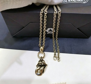 <span class=keywords><strong>Collier</strong></span> pendentif CH <span class=keywords><strong>Croix</strong></span> Cœur Zircon en Cuivre Plaqué <span class=keywords><strong>Argent</strong></span> pour Hommes et Femmes, Chaîne Longue Tendance Vintage, Vente en Gros, Cadeau - Product Image 5
