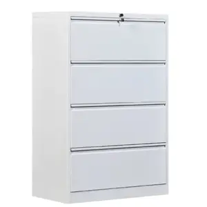 Металлический боковой шкаф с 4 ящиками, боковой шкаф для файлов, поставщик, цена 4 ящика, шкаф для файлов, armario archivador, боковой шкаф