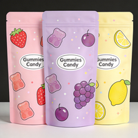 Hot Sale Customized Colorful Gravure Printing 50g 100g 250g 500g Coffee Bean Snack Packaging Valve Stand up Pouch