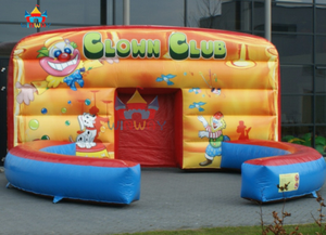 Zona de Juegos Inflable Interactiva Clown <span class=keywords><strong>Club</strong></span> 2025, Gran Venta, <span class=keywords><strong>para</strong></span> Fiestas Infantiles Comerciales, Recinto de Juegos <span class=keywords><strong>para</strong></span> Eventos y Alquileres - Product Image 2