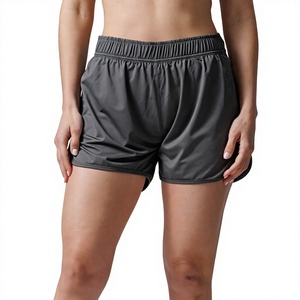 Shorts de sport légers pour femme, taille élastique, pour entraînement, gym, fitness, course à pied, vente en gros - Product Image 1