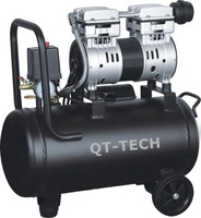 Compresseur d'air silencieux sans huile 2200W 60L