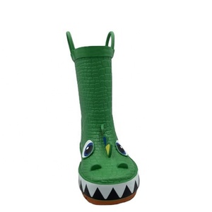 Bottes de pluie transparentes en Pvc et caoutchouc pour enfants, design imperméable - Product Image 5