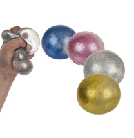 Glitter Water Stress Balls Squeeze Balls Squishy Water Ball avec Glitter