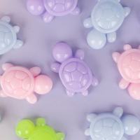 Jouet sensoriel anti-stress en forme de tortue Taba, en TPR souple et extensible, à pincer et à presser, pour enfants de 5 à 7 ans