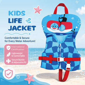 Chaleco Salvavidas de Seguridad para Bebés, Flotador para Niños Pequeños, Chaleco de Natación para Niños y Niñas, Accesorio para Deportes Acuáticos en la Playa - Product Image 1