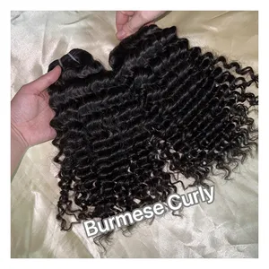 32 34 36 38 40 дюймов длинные волосы индийские необработанные бирманские вьющиеся прямые волосы для кутикулы пучки 100% человеческих волос