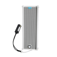 Sensor PIR Daya Rendah IP DC 10-120W Speaker Luar Ruangan Tahan Cuaca Anti Petir Otomatis Nyala Mati Pengumuman Suara